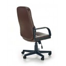 Кресло компьютерное HALMAR DENZEL экокожа, т.коричневый/черный